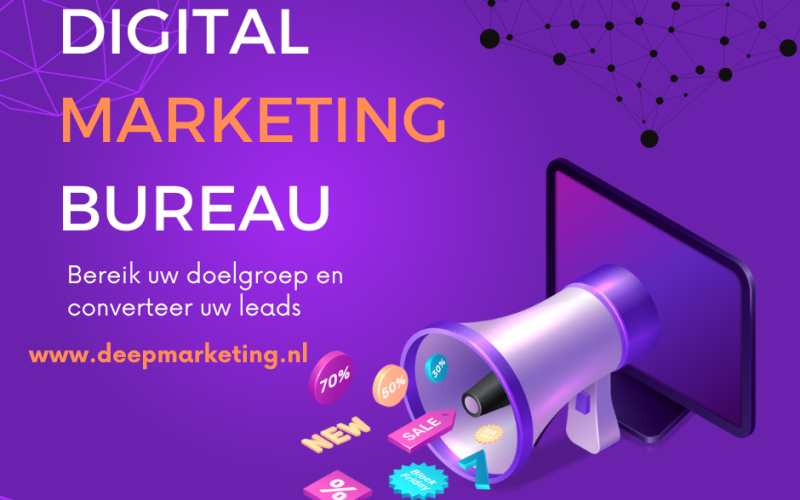 Een digital marketing bureau in Nederland helpt bedrijven hun online zichtbaarheid te vergroten met diensten zoals SEO, SEA, social media marketing.